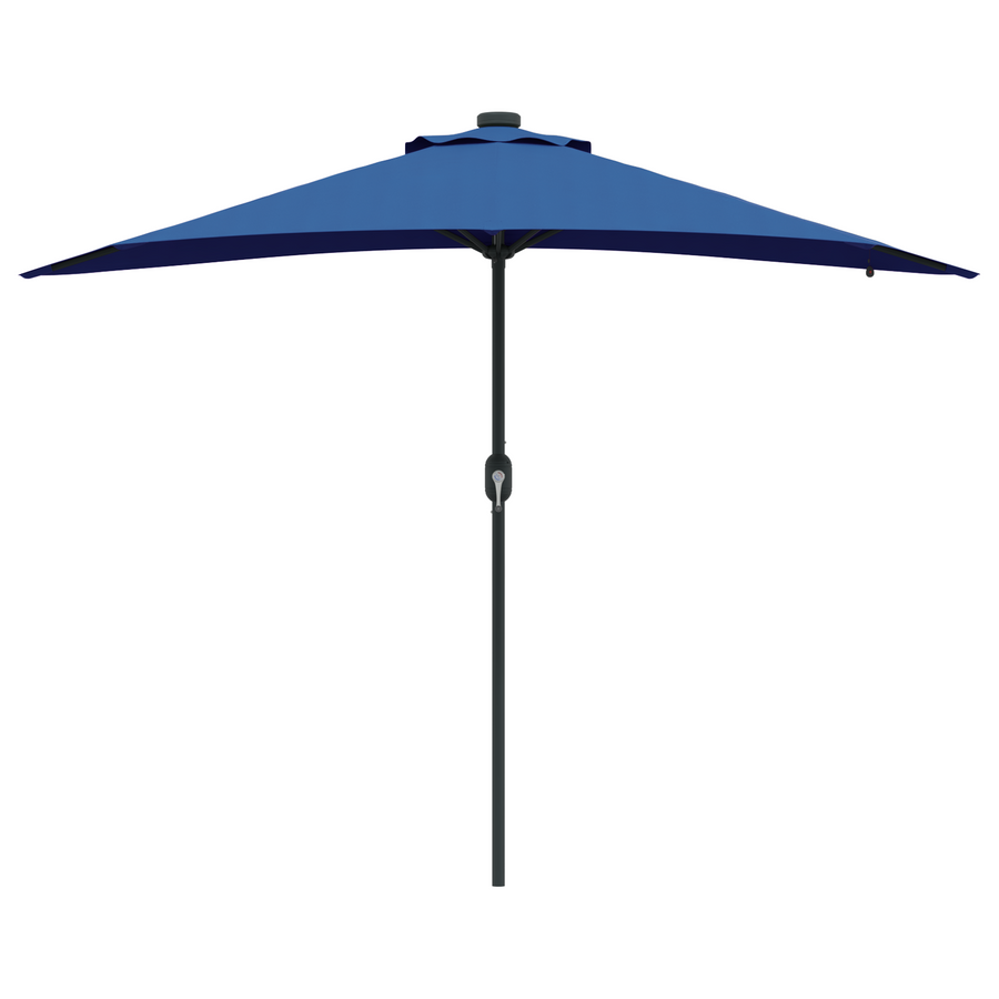 Tuinparasol Blauw 294 x 150 x 223 cm Stof