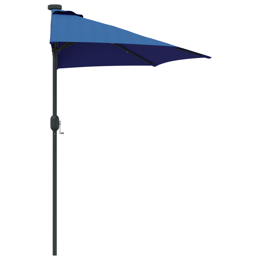 Tuinparasol Blauw 294 x 150 x 223 cm Stof