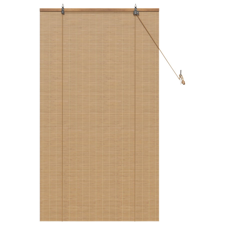 Raambuiten & Gordijnen Licht Bruin 80 x 160 cm Bamboe