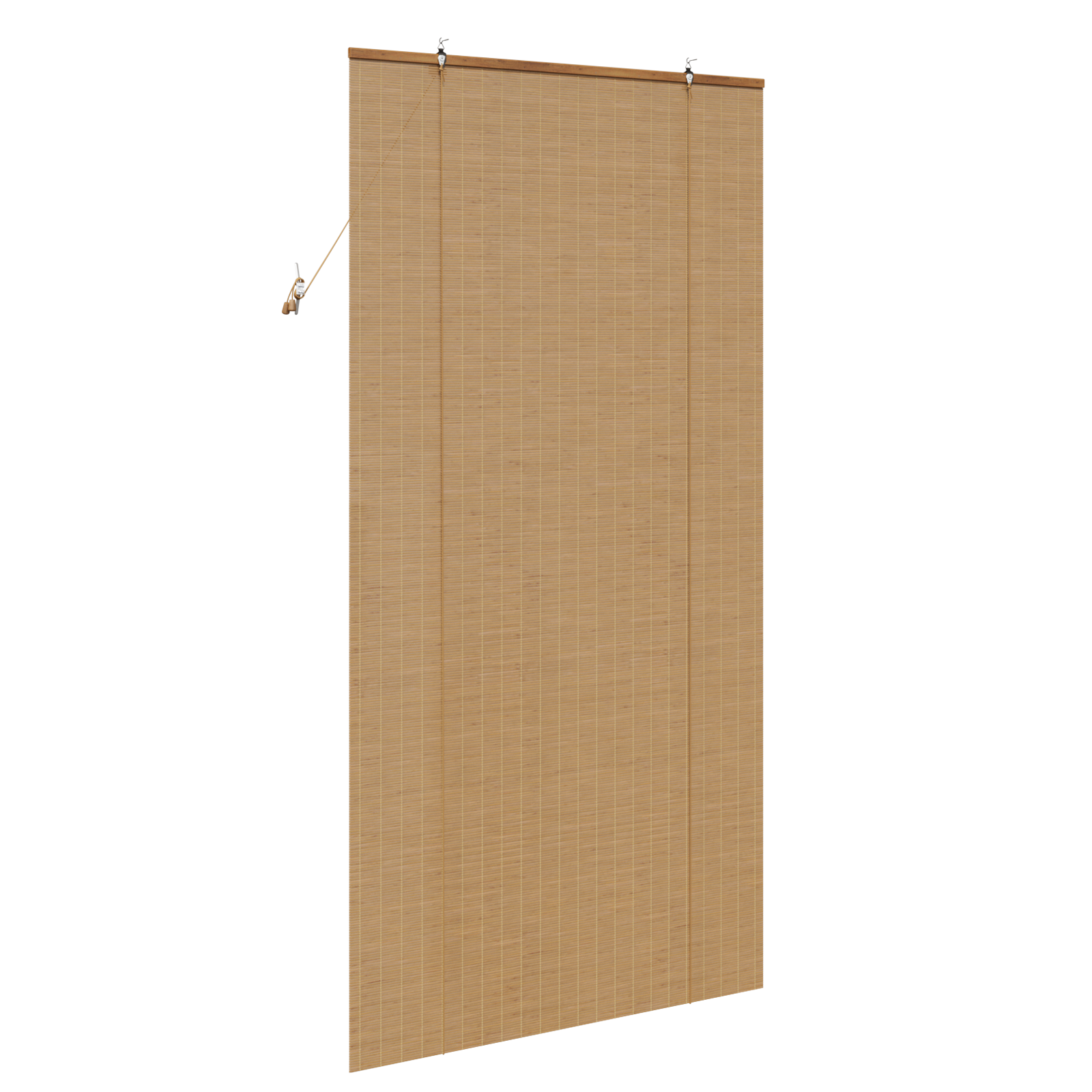 Raambuiten & Gordijnen Licht Bruin 110 x 220 cm Bamboe