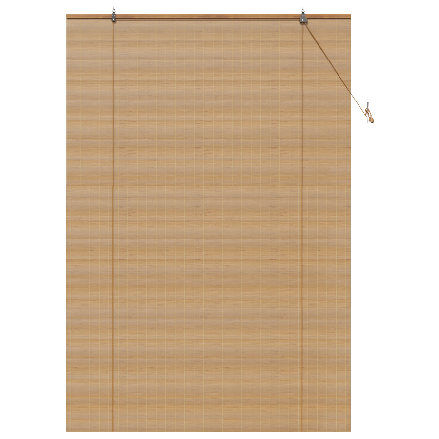 Raambuiten & Gordijnen Licht Bruin 140 x 220 cm Bamboe