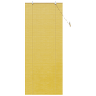 Rolgordijn bamboe 80x220 cm geel