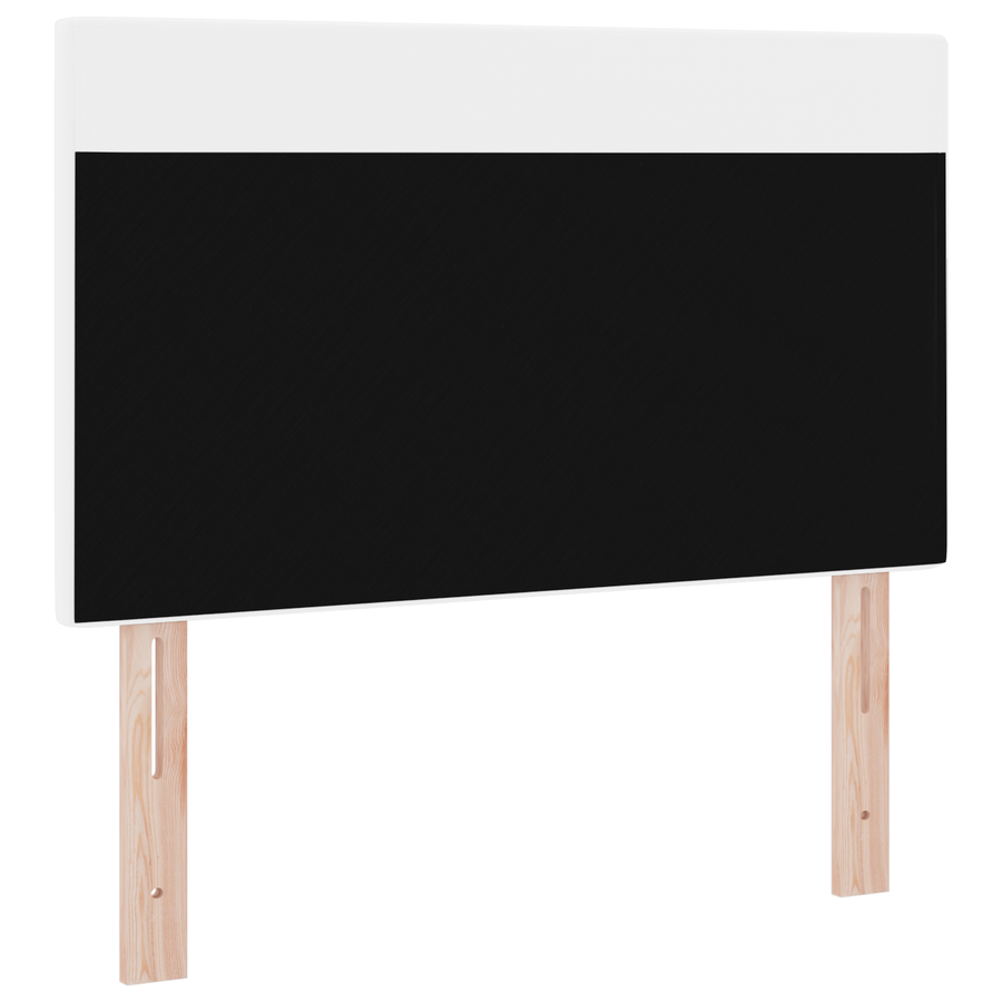 Hoofdbord Simpel Design Strak Wit 100 cm Faux Leer