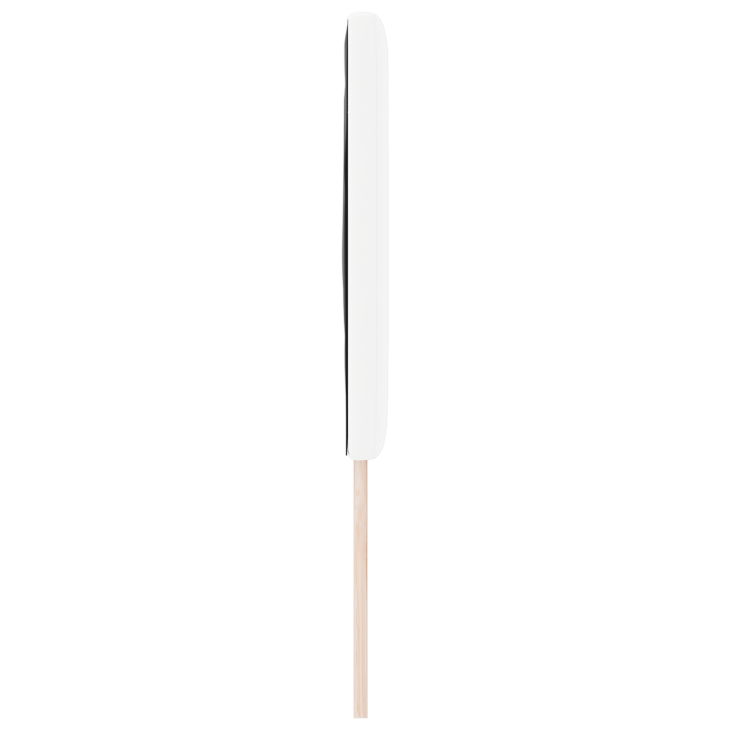 Hoofdbord effen 160 cm kunstleer wit