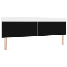 Hoofdbord effen 200 cm kunstleer wit