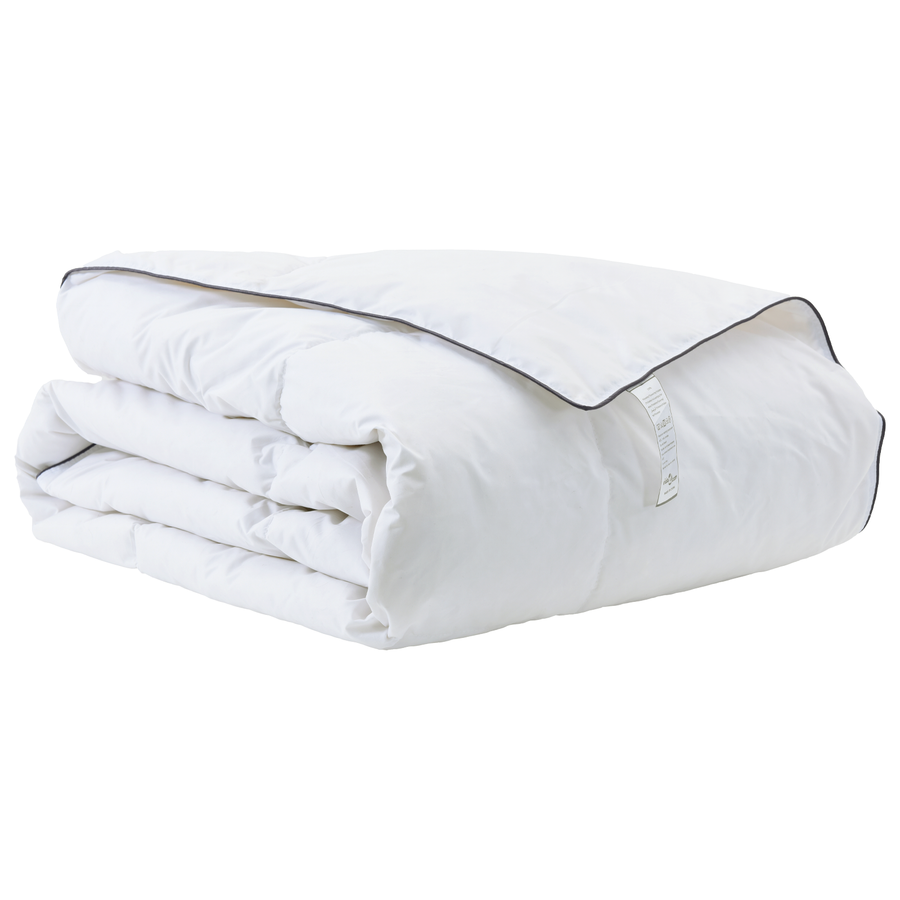 Winter Dekbed Wit 155 x 200 cm 105gsm perzik polyester