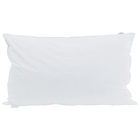 Hoofdkussen 40x80 cm wit veren