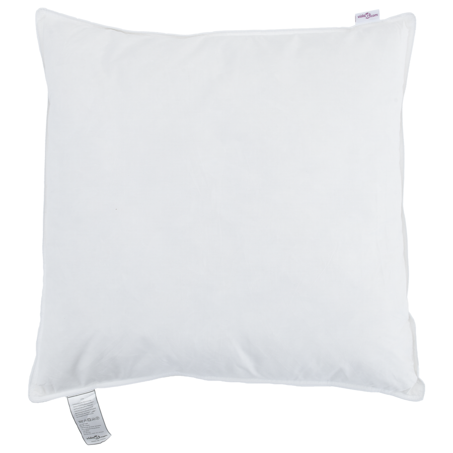 Kussens 2 pcs Wit 60 x 60 cm 130gsm 100% katoen