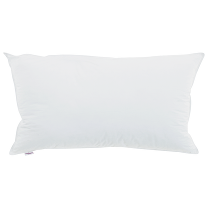 Kussens met kussen 2 pcs Wit 40 x 80 cm 130gsm 100% katoen