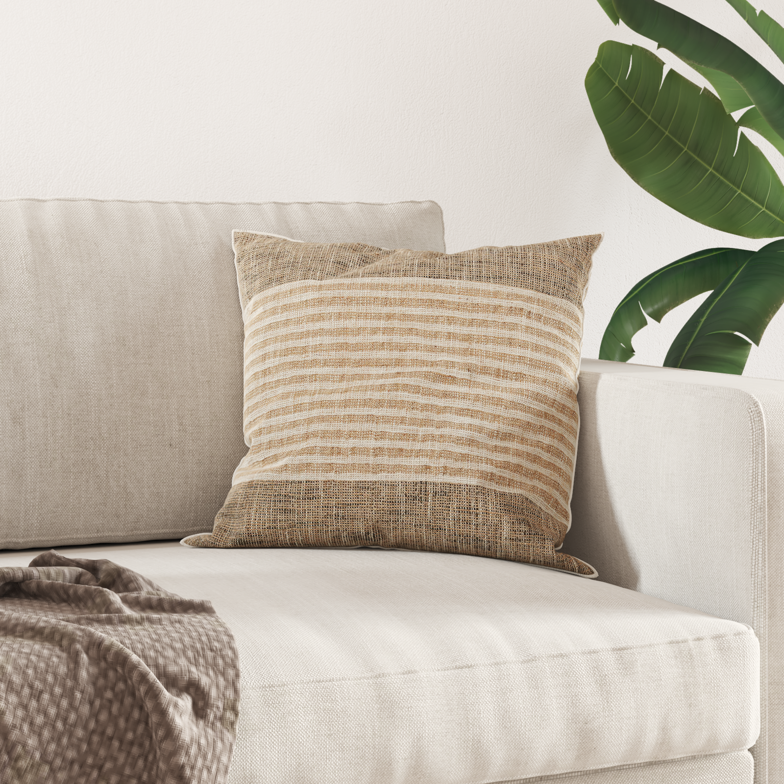 Hoofdkussen Wit 50 x 50 cm