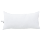 Pillow with cushion 2 pcs White 61 x 41 x 20 cm Polyester