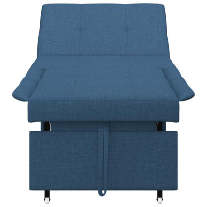 Uittrekbaar 3-in-1 Sofa Bed Blauw