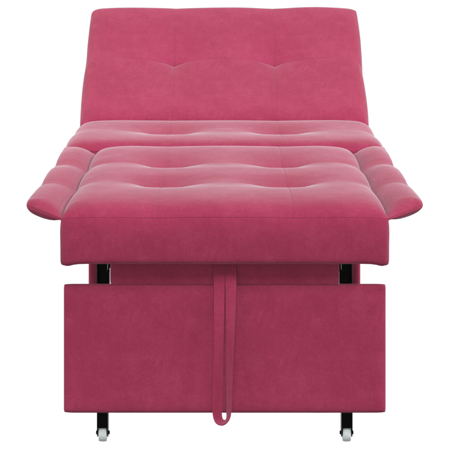 3-in-1 Ligbed Bordeauxrood Fluweel