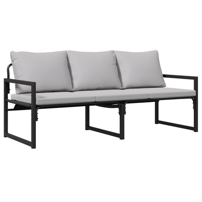 Tuinbank Zwart 61 x 72,5 x 71 cm Staal