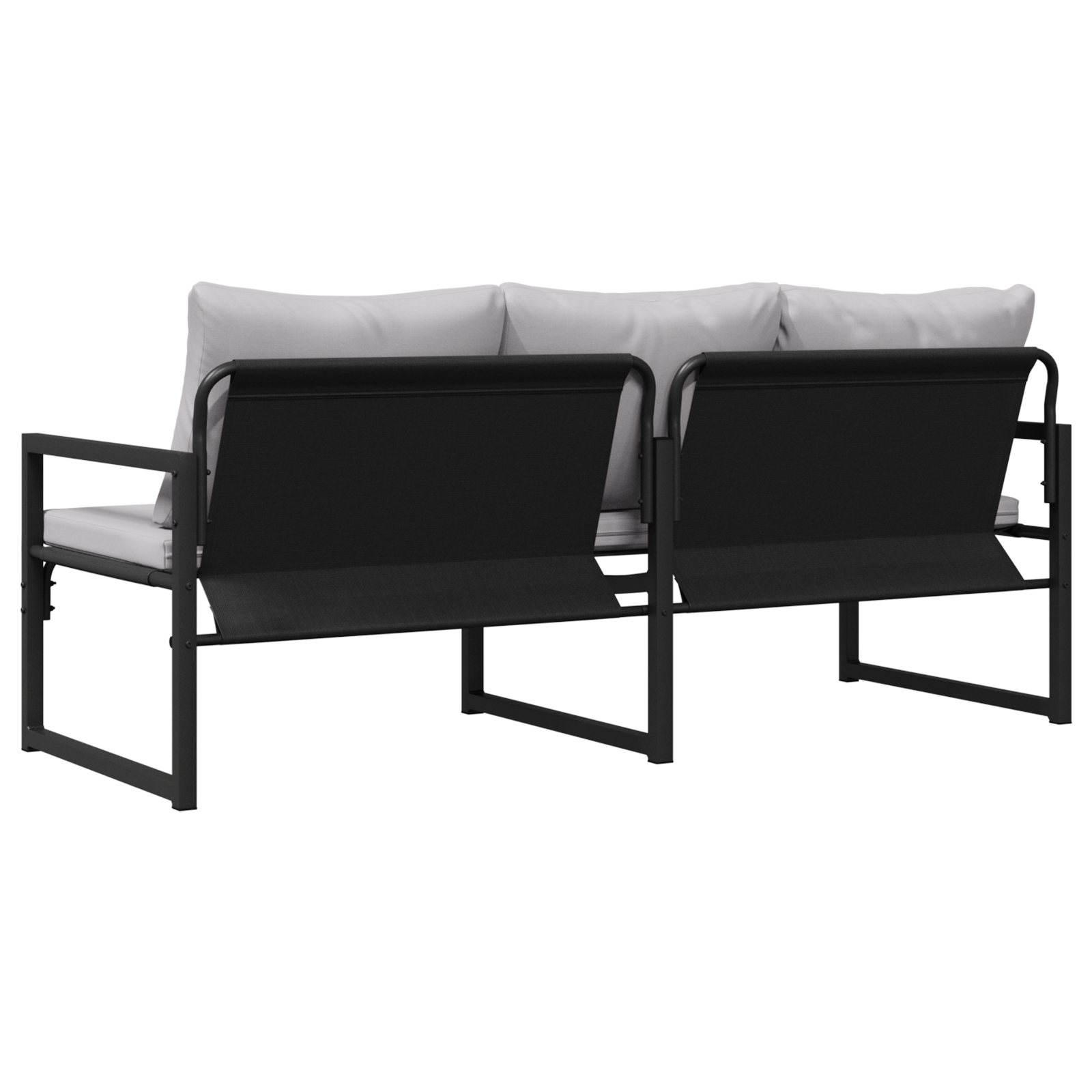 Tuinbank Zwart 61 x 72,5 x 71 cm Staal