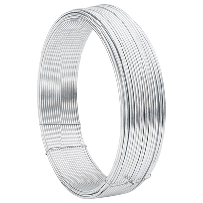 Hek binddraad Zilver 33 m Heet-dip gegalvaniseerd staal