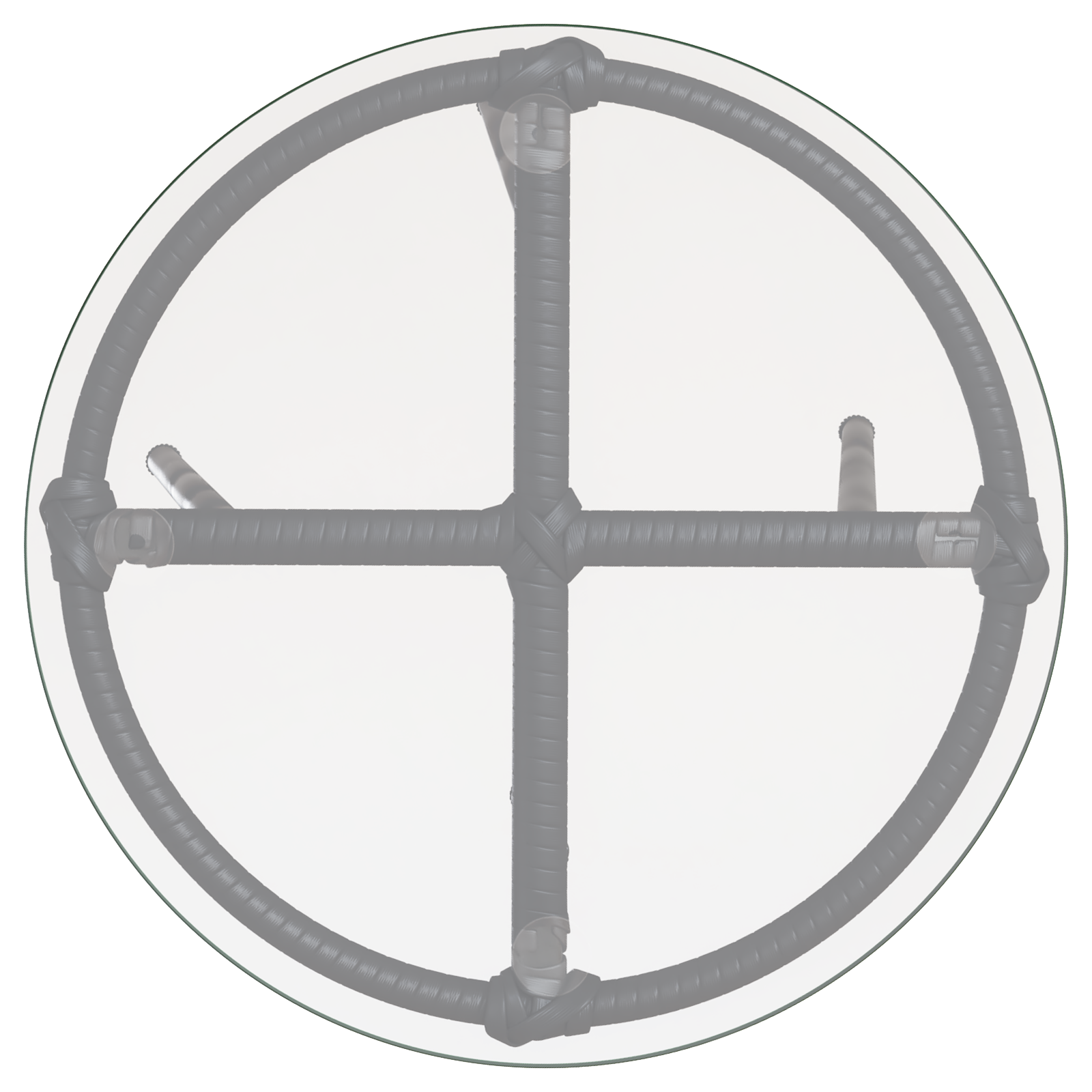 Tuin Eetset met kussen 3 pcs Zwart, Antraciet 35 x 35 x 45 cm