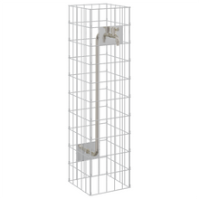 Gabion Kolom met Waterkraan 100x25x25 cm 304 RVS