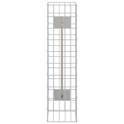 Gabion Kolom met Waterkraan 100x25x25 cm 304 RVS
