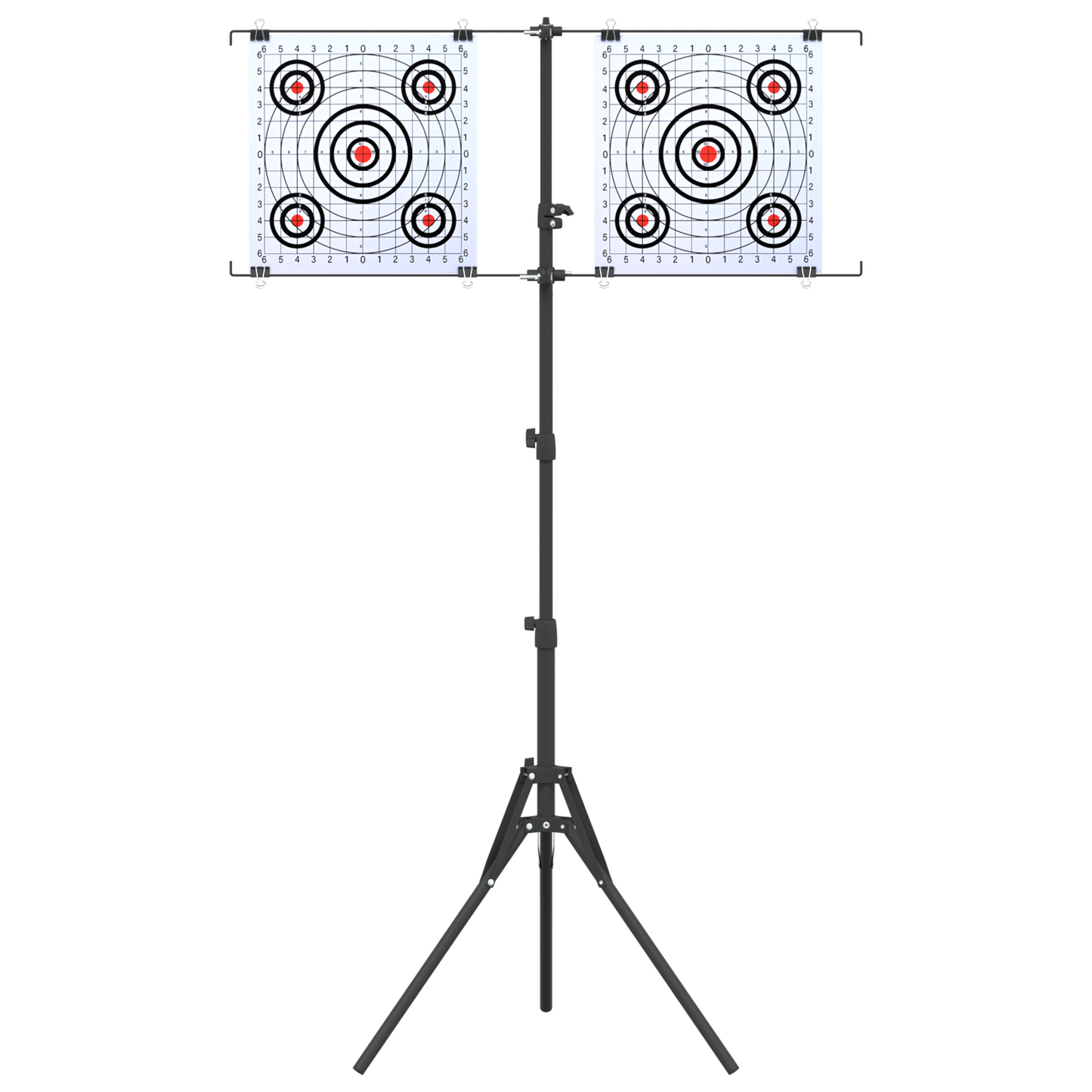 Doelstandaard Zwart 82.5 x 51 x 150 cm Staal