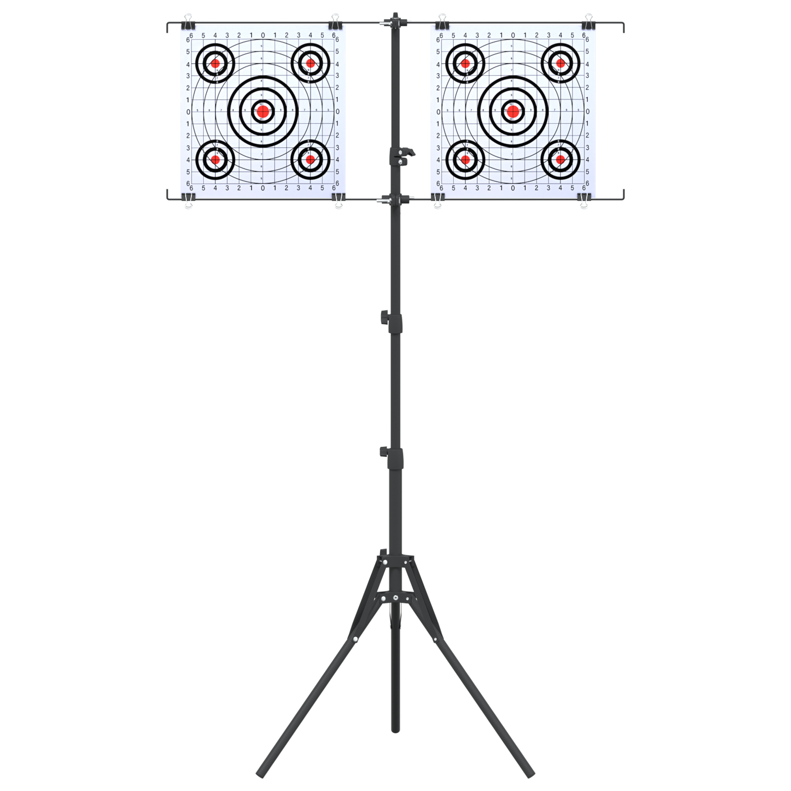 Doelstandaard Zwart 82.5 x 51 x 150 cm Staal