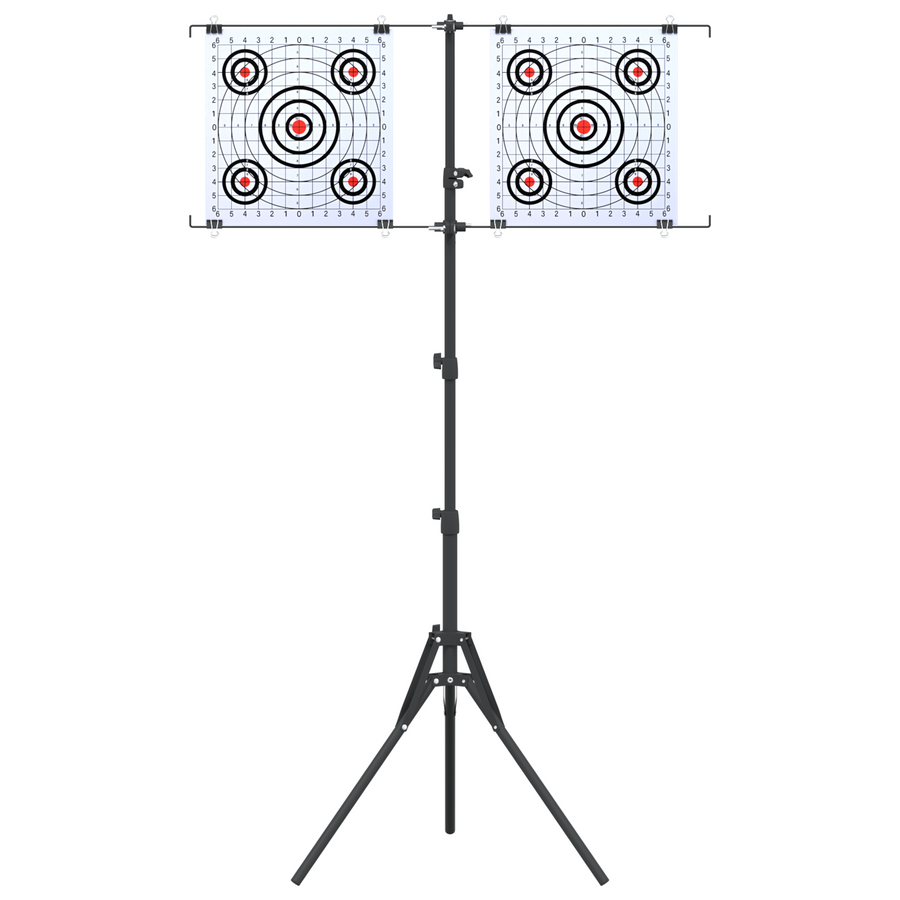 Doelstandaard Zwart 82.5 x 51 x 150 cm Staal