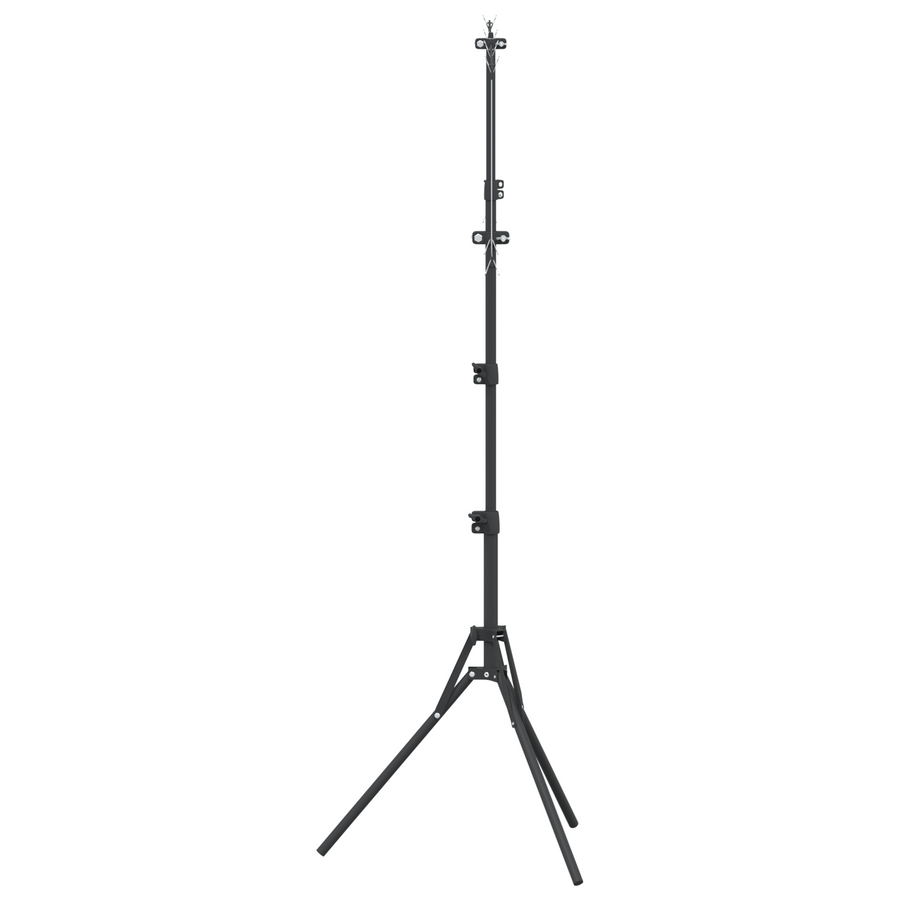 Doelstandaard Zwart 82.5 x 51 x 150 cm Staal