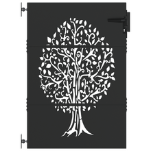 Tuinpoort Anders Zwart 100 x 150 cm Poedergecoat staal