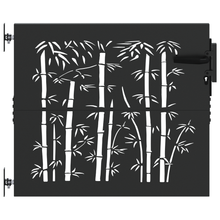 Tuinpoort Anders met slot Zwart 105 x 100 cm Poedergecoat staal