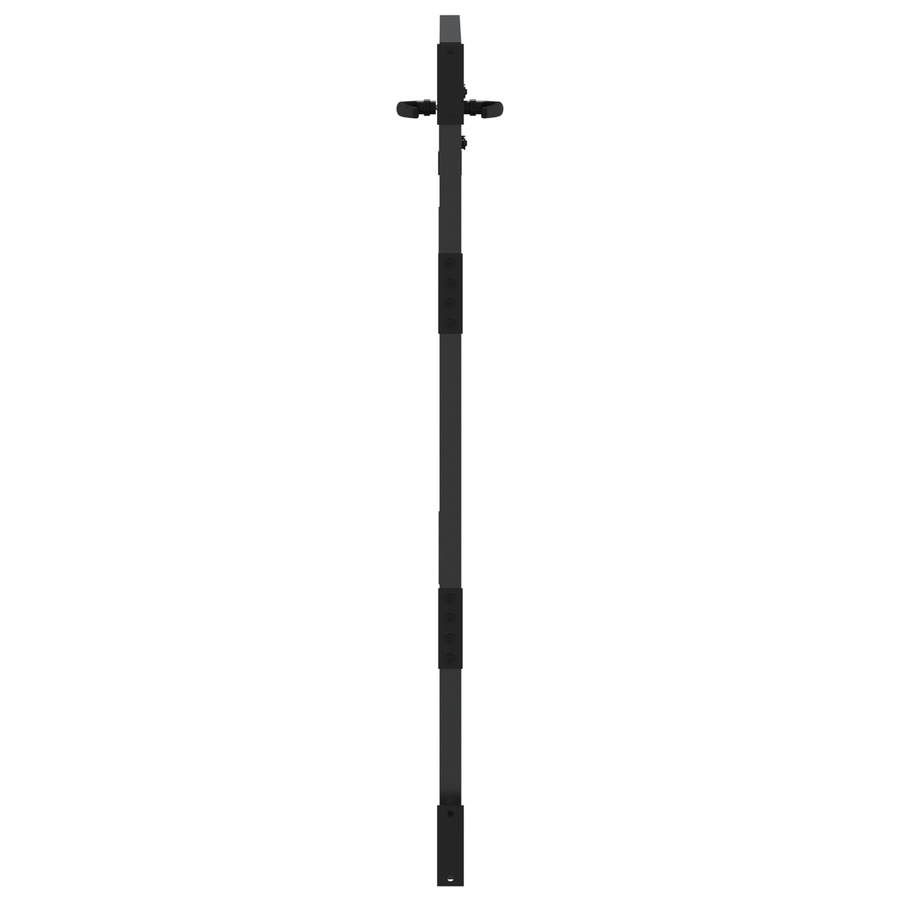 Tuinpoort Zwart 105 x 125 cm Poedergecoat staal