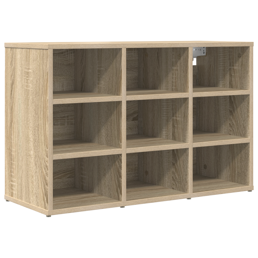 Schoenenkast Sonoma eiken 52.5 x 30 x 50 cm Bewerkt hout