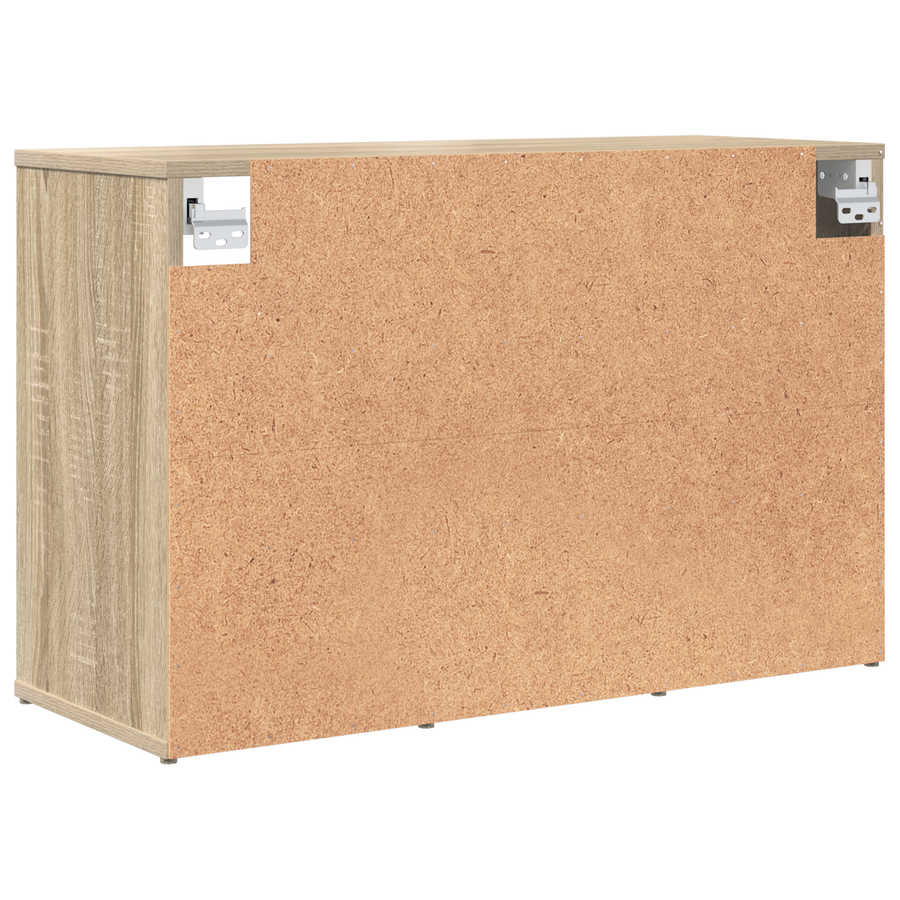 Schoenenkast Sonoma eiken 52.5 x 30 x 50 cm Bewerkt hout