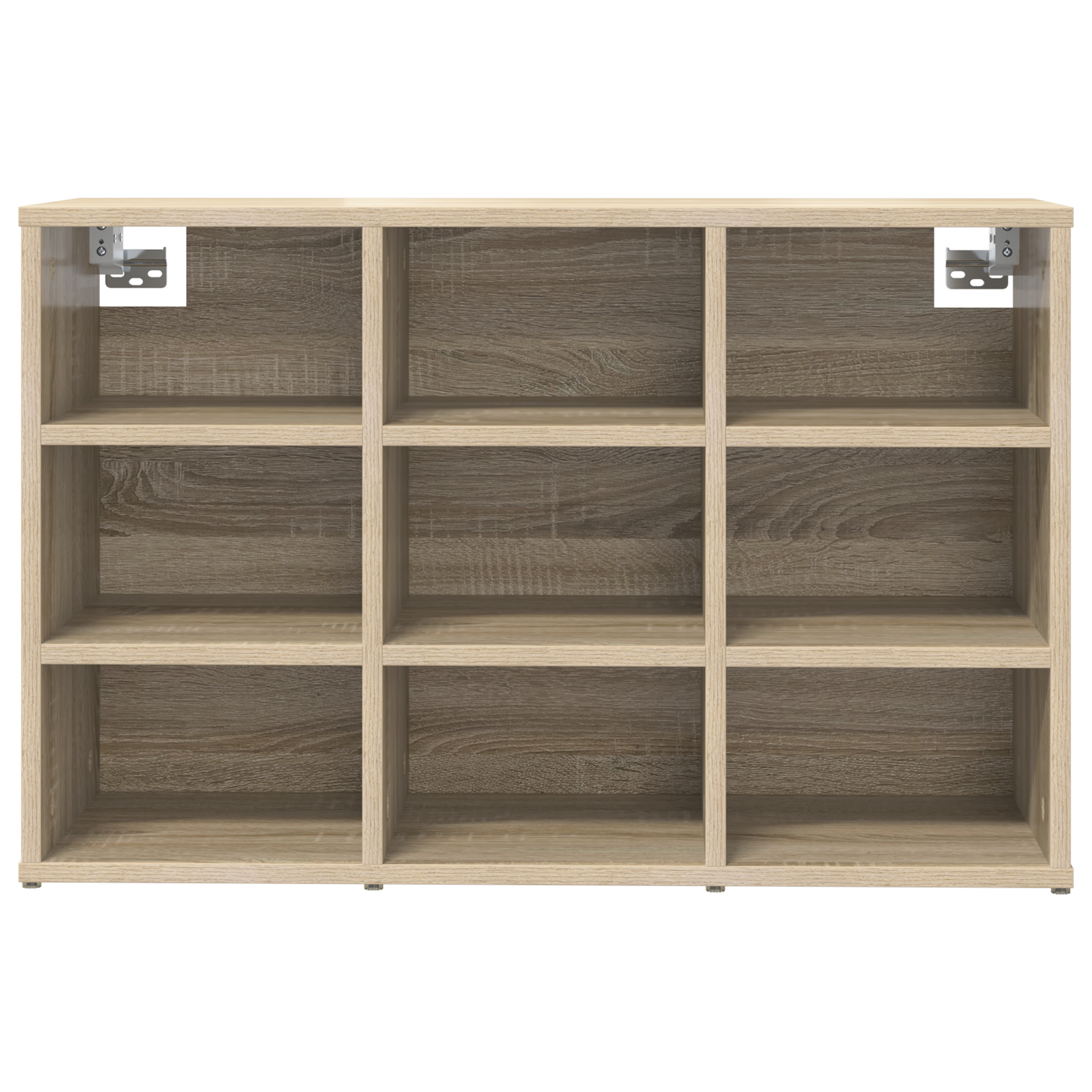 Schoenenkast Sonoma eiken 52.5 x 30 x 50 cm Bewerkt hout