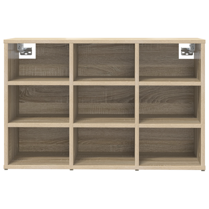 Schoenenkast Sonoma eiken 52.5 x 30 x 50 cm Bewerkt hout
