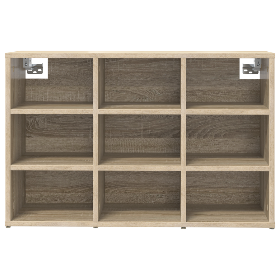 Schoenenkast Sonoma eiken 52.5 x 30 x 50 cm Bewerkt hout