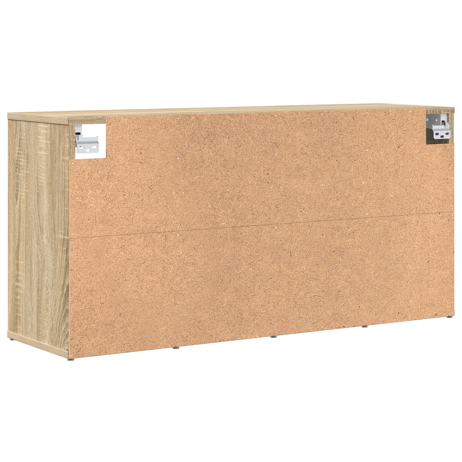 Schoenenkast Sonoma eiken 52.5 x 30 x 50 cm Bewerkt hout