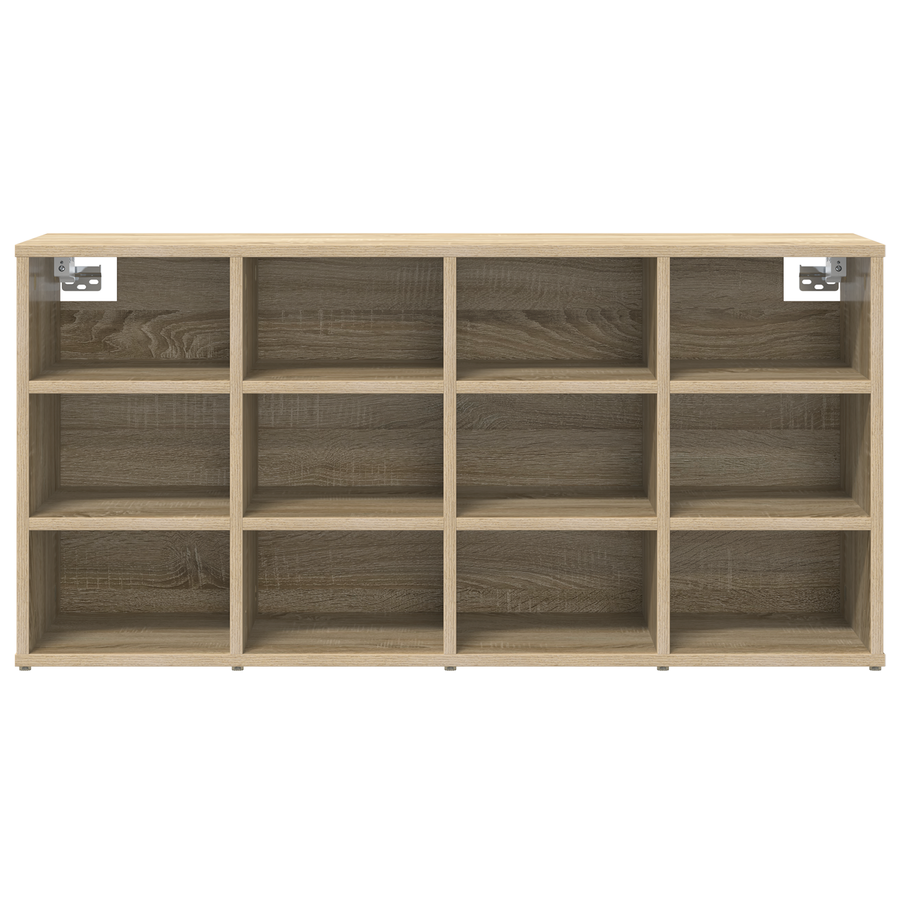 Schoenenkast Sonoma eiken 52.5 x 30 x 50 cm Bewerkt hout
