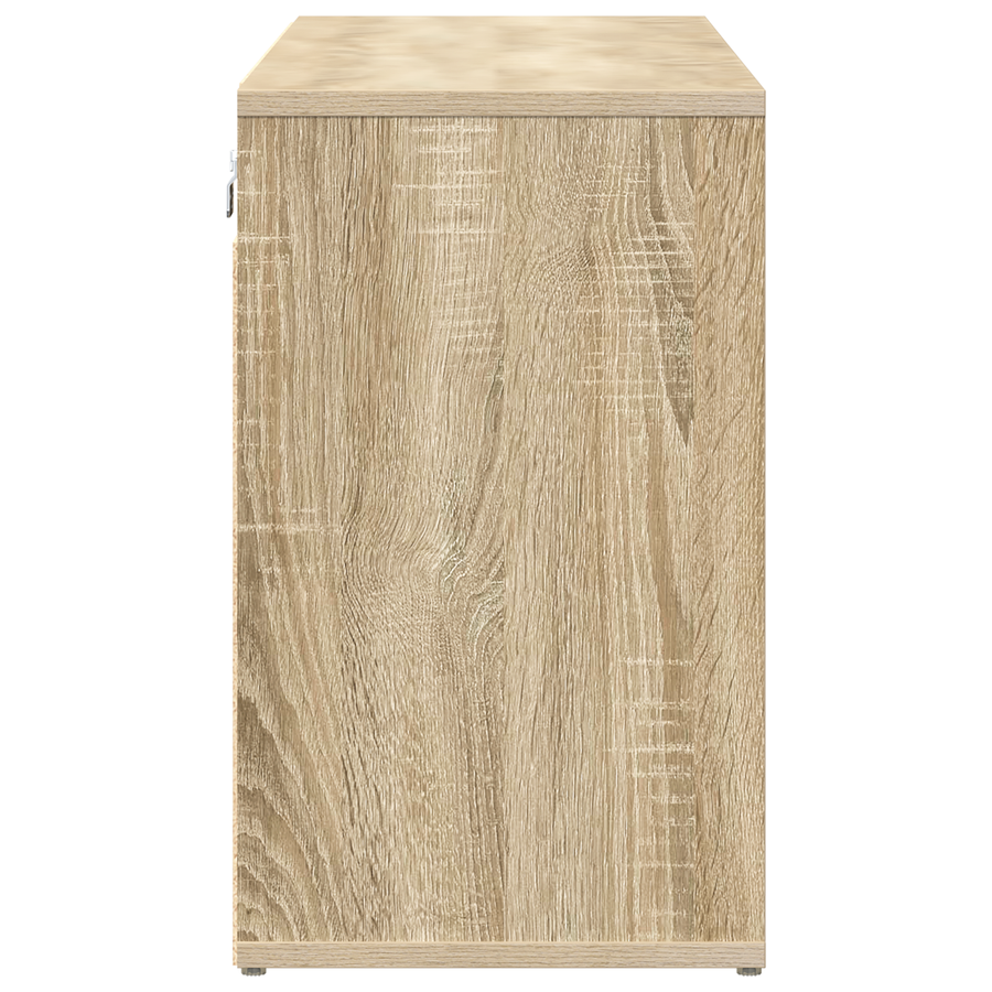 Schoenenkast Sonoma eiken 52.5 x 30 x 50 cm Bewerkt hout
