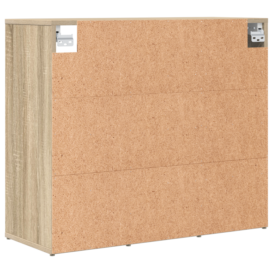 Schoenenkast Sonoma eiken 52.5 x 30 x 50 cm Bewerkt hout