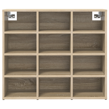 Schoenenkast Sonoma eiken 52.5 x 30 x 50 cm Bewerkt hout