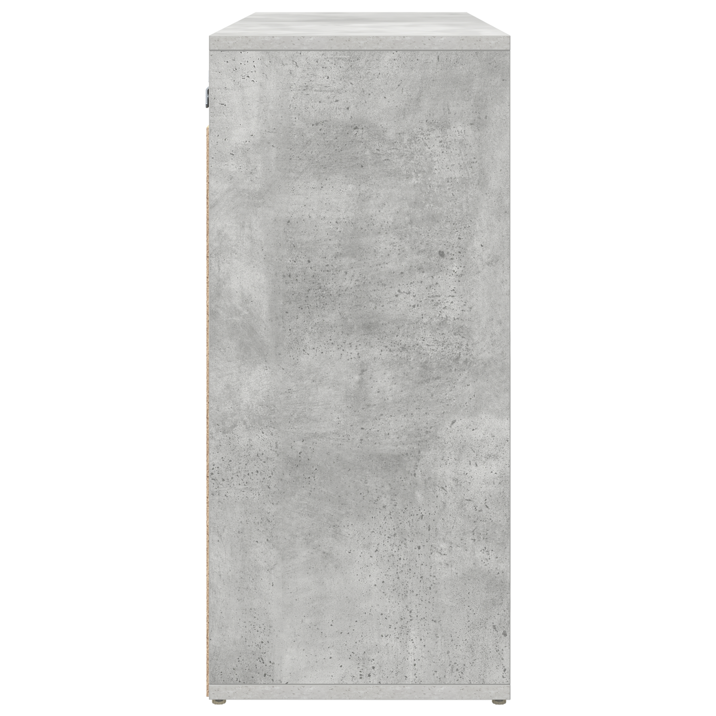 Schoenenkast Beton grijs 52.5 x 30 x 50 cm Bewerkt hout