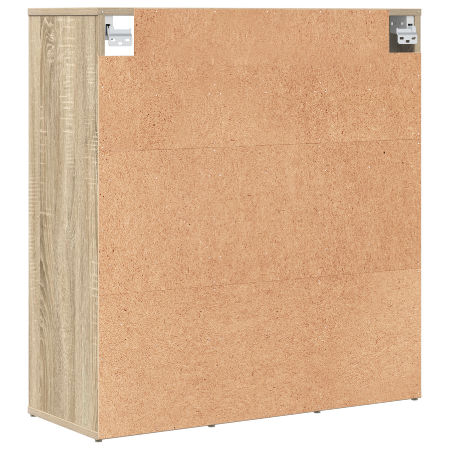 Schoenenkast Sonoma eiken 52.5 x 30 x 50 cm Bewerkt hout