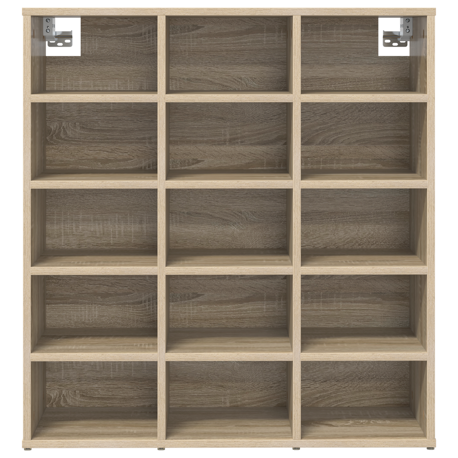 Schoenenkast Sonoma eiken 52.5 x 30 x 50 cm Bewerkt hout