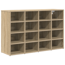 Schoenenkast Sonoma eiken 52.5 x 30 x 50 cm Bewerkt hout