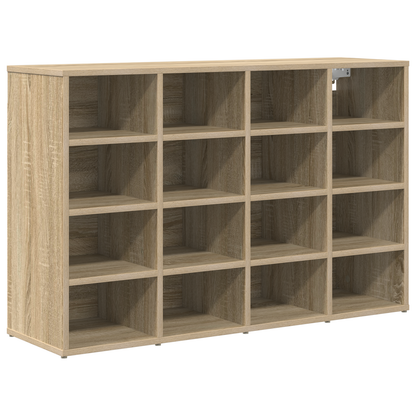 Schoenenkast Sonoma eiken 52.5 x 30 x 50 cm Bewerkt hout