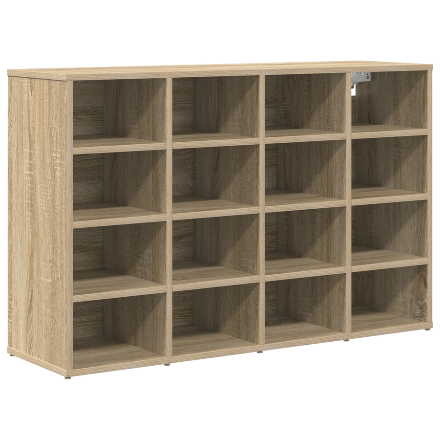Schoenenkast Sonoma eiken 52.5 x 30 x 50 cm Bewerkt hout