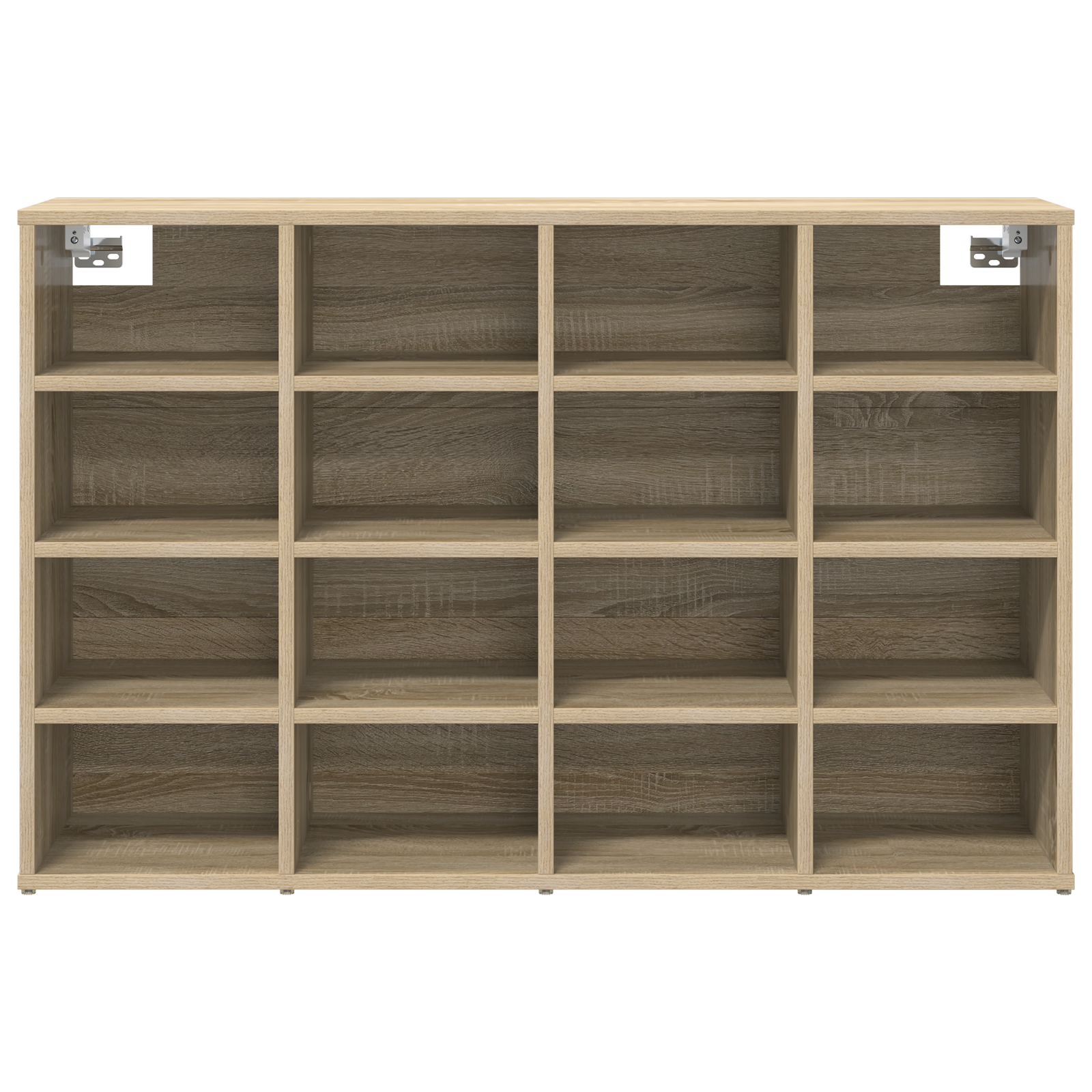 Schoenenkast Sonoma eiken 52.5 x 30 x 50 cm Bewerkt hout