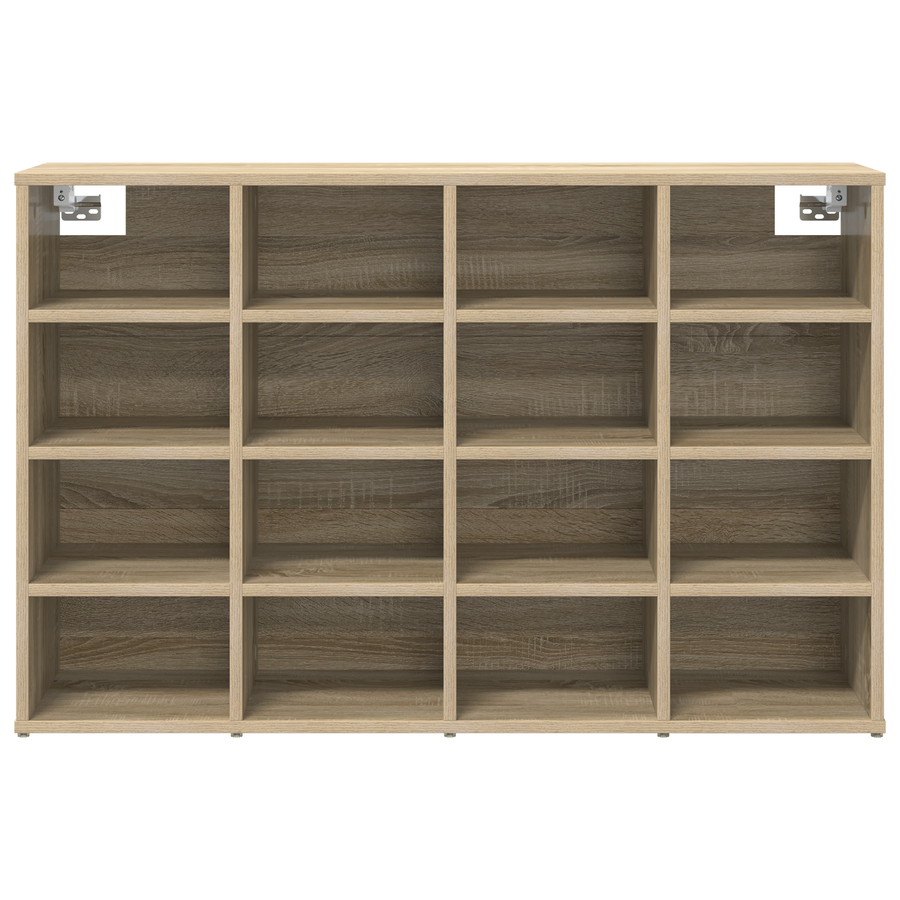 Schoenenkast Sonoma eiken 52.5 x 30 x 50 cm Bewerkt hout