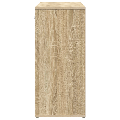 Schoenenkast Sonoma eiken 52.5 x 30 x 50 cm Bewerkt hout
