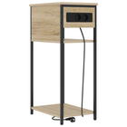 Nightstand Sonoma Oak 41 x 28 x 76 cm Engineered Wood